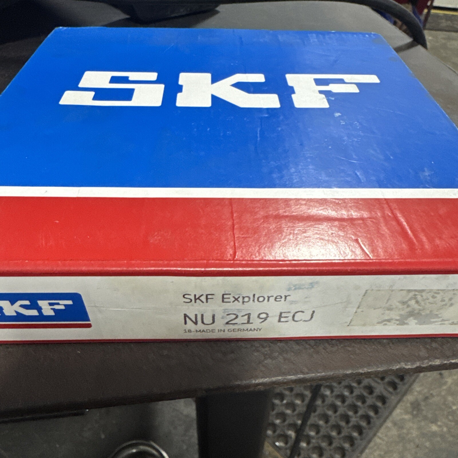 SKF GERMANY NU219 ECP CYLINDRICAL ROLLER BEARING 95x170x32mm