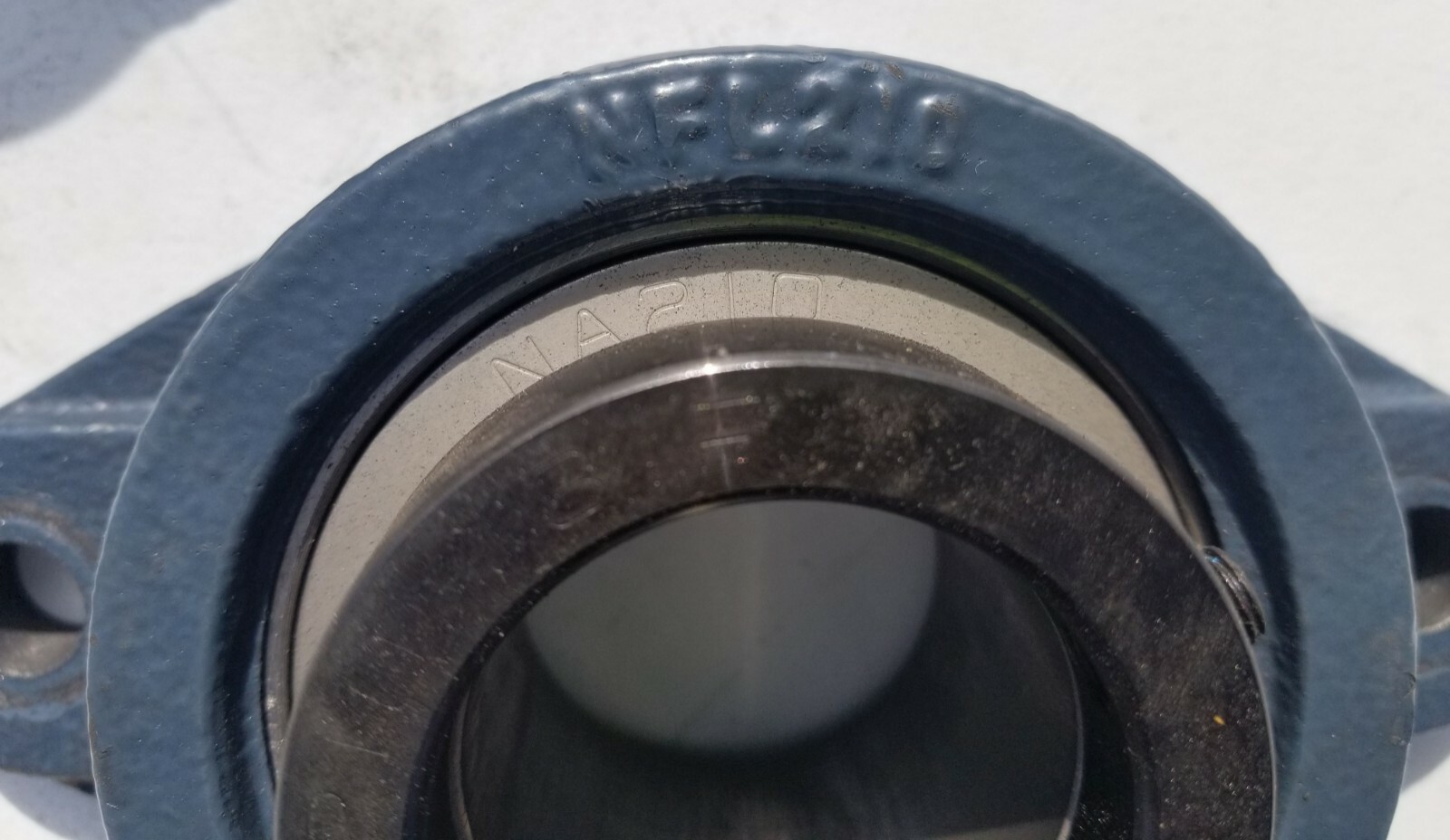 One(1) FYH NANFL21031 NANFL210-31J ~ 1-15/16″ Two Bolt Flange Bearing