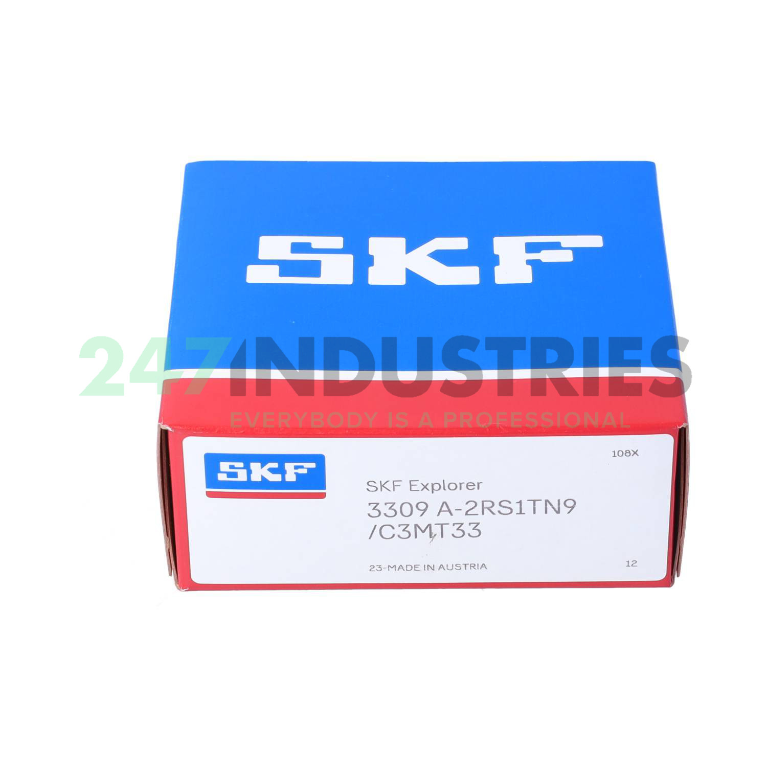 3309A-2RS1TN9/C3MT33 SKF 45 x 100 x 39,7 mm ANGULAR CONT. BALL DOUBLE ROW