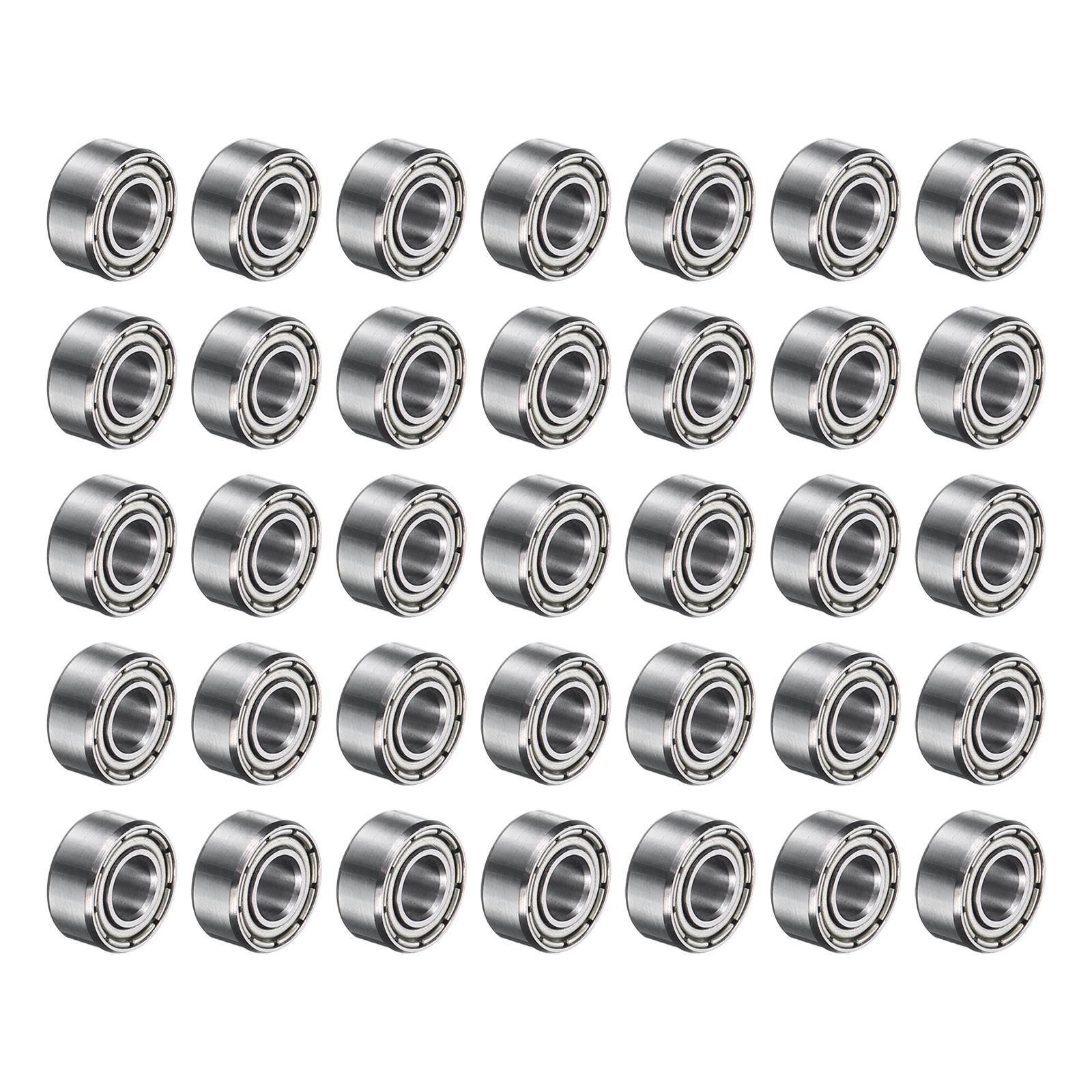 50pcs, 684ZZ Deep Groove Ball Bearings 4x9x4mm Sealed P0 ABEC 1