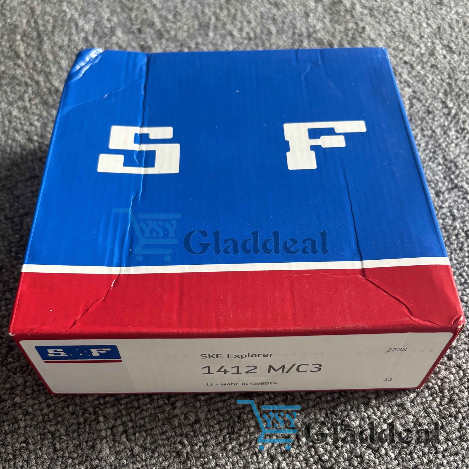 Double Row Self Aligning Ball Bearing For SKF 1412 M/C3 60x150x42