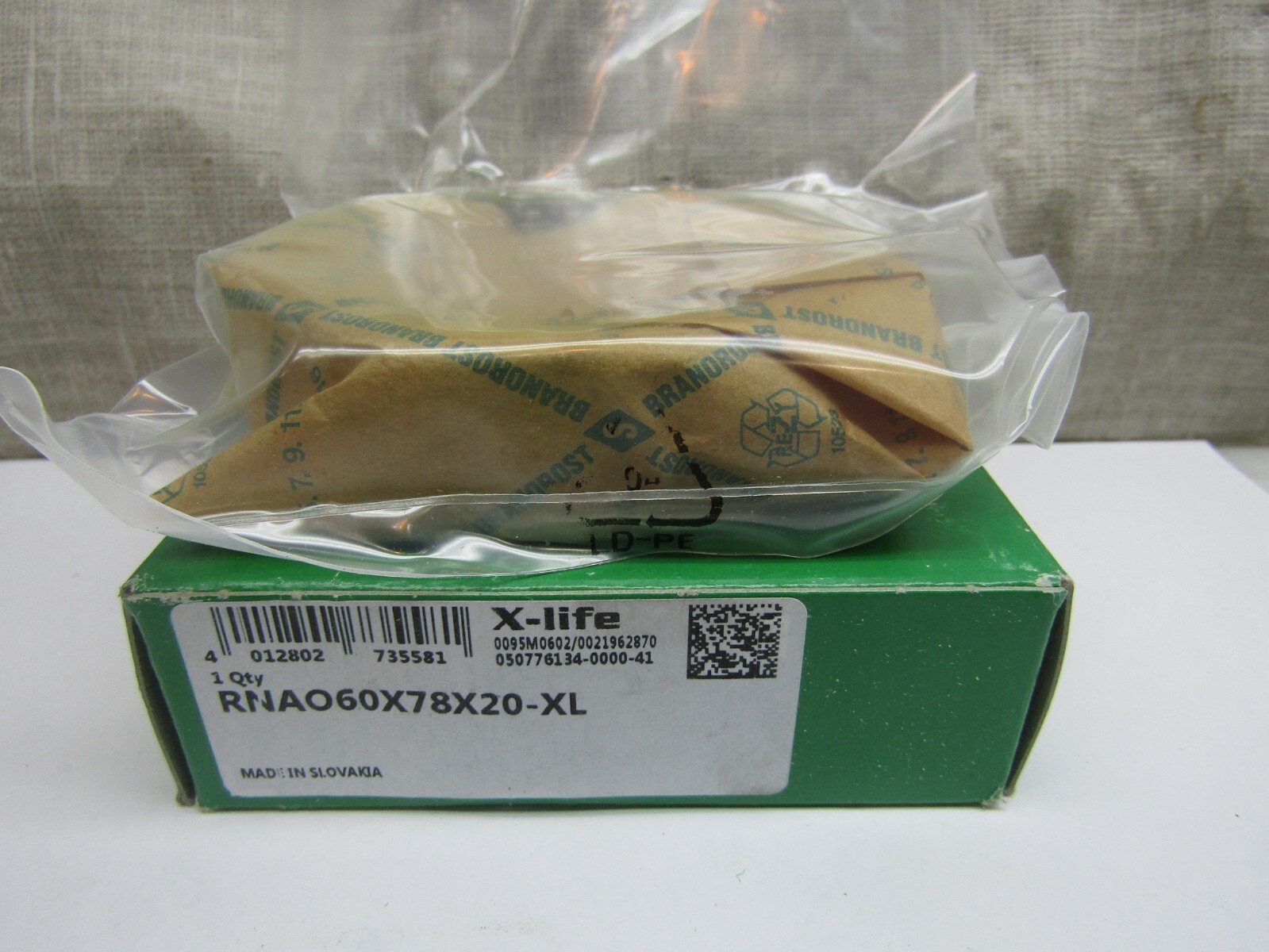 INA RNAO60X78X20 60mm X 78mm X 20mm Needle Roller Bearing