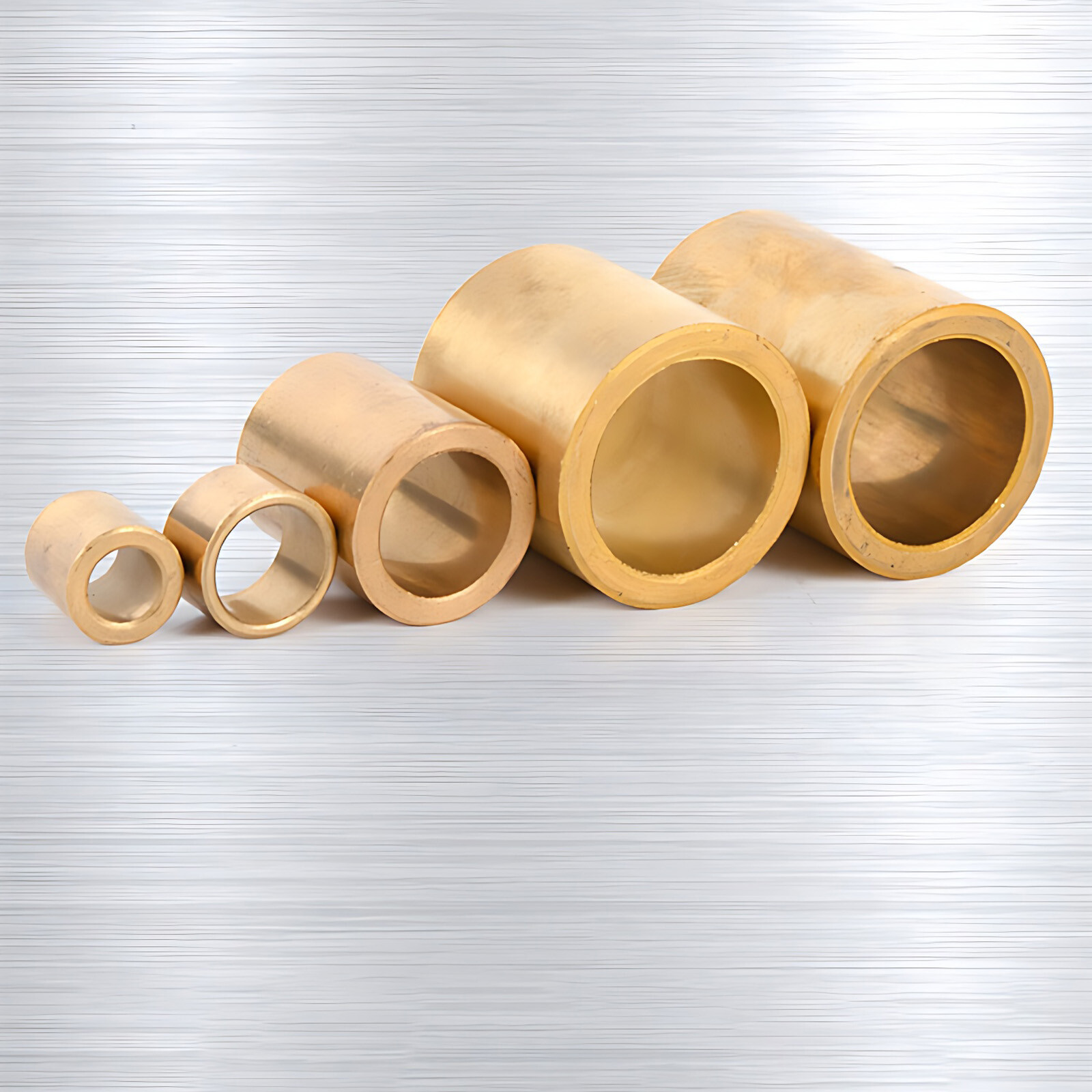 Metric Plain Oil Filled Sintered Bronze Bushes – Bore 4mm to 60mm – High Quality