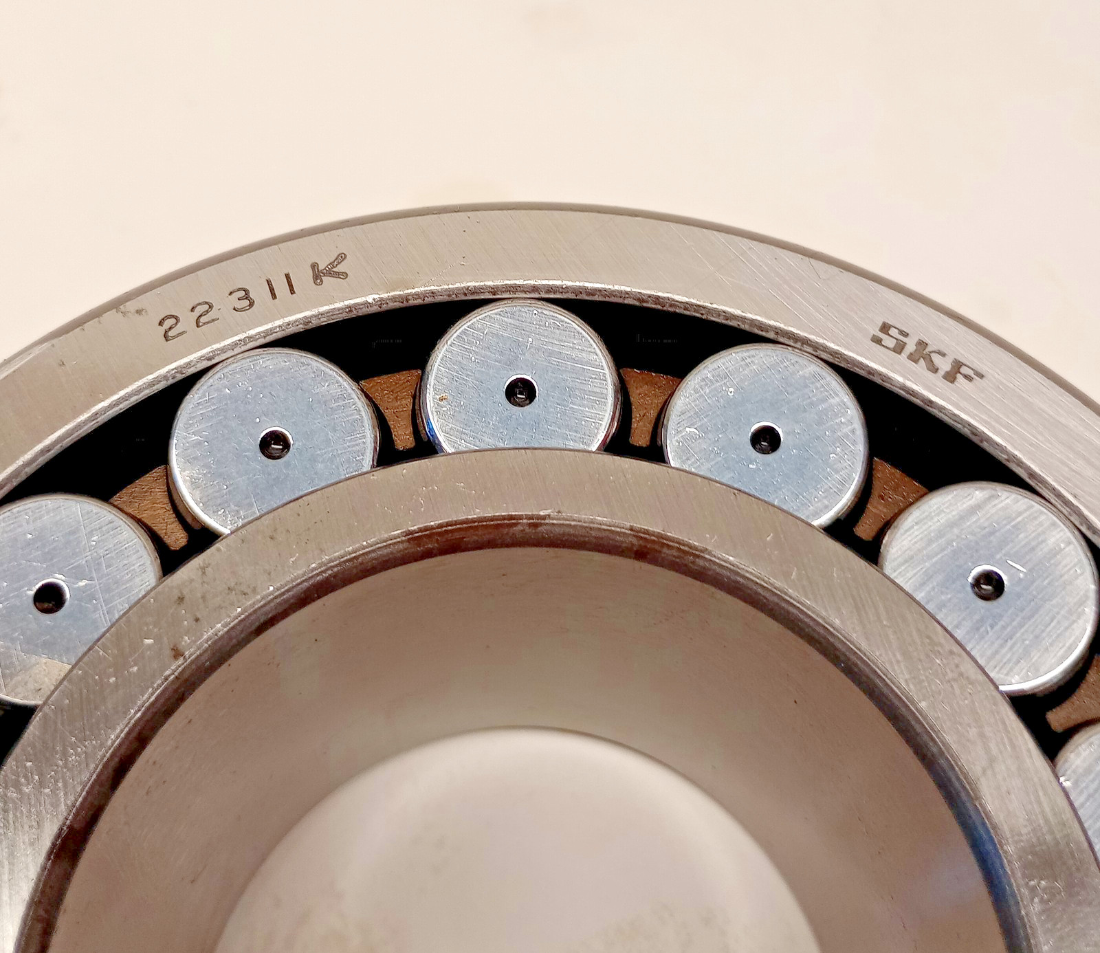 SKF 22311-K Spherical Roller Bearing brass taper bore 55/58x120x43mm 22311K-W22