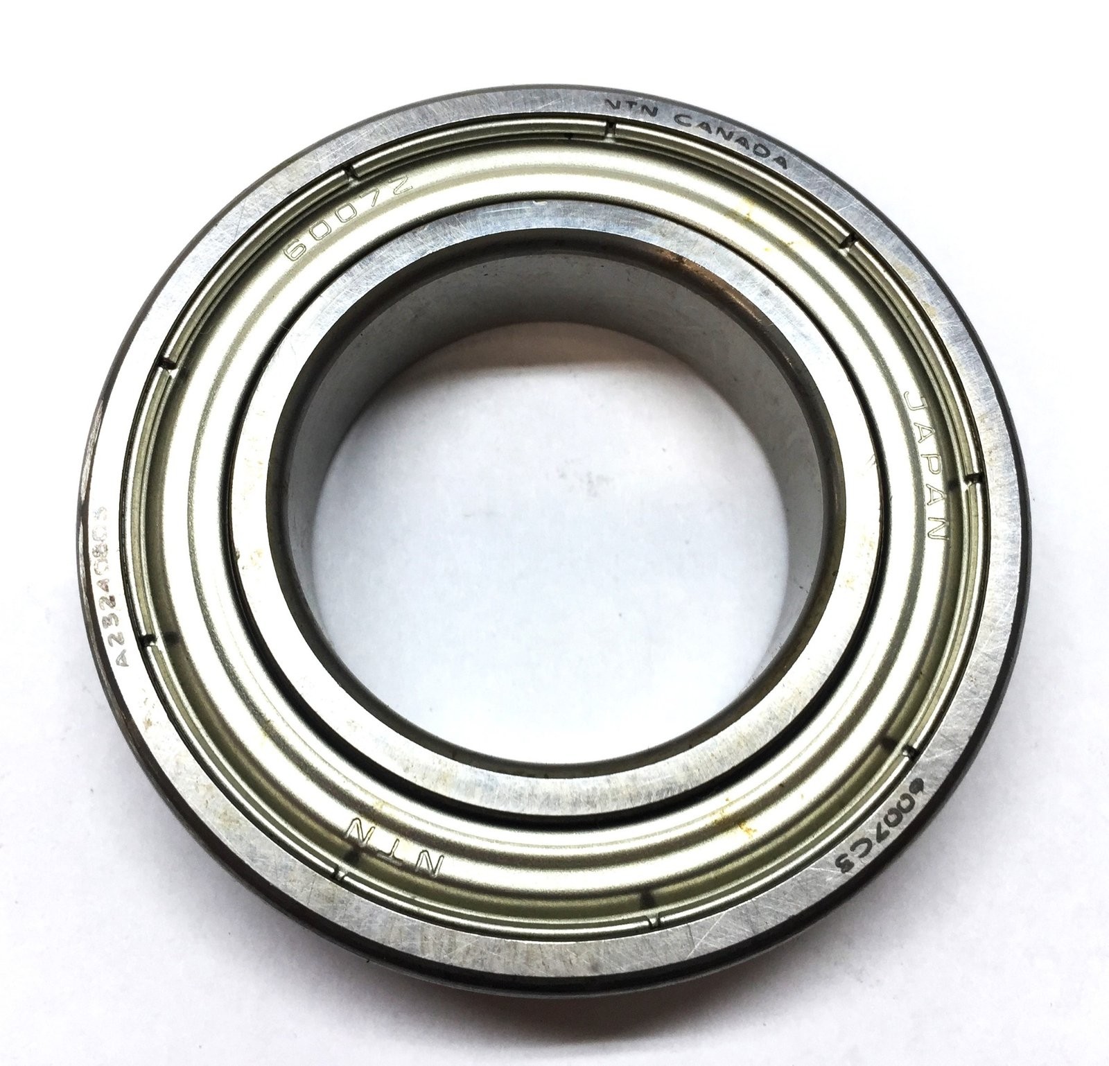 NTN Sealed Roller Ball Bearing 6007ZZC3/EM [Lot of 2] NOS
