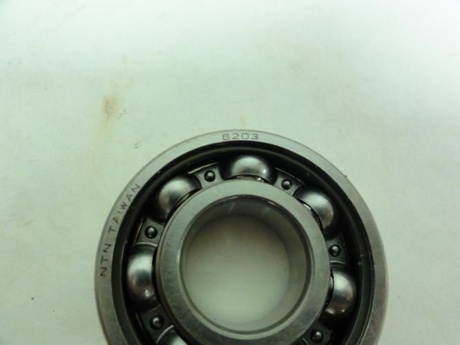 184303 New-No Box; NTN 6203 Ball Bearing; 17mm ID; 40mm OD;12mm W