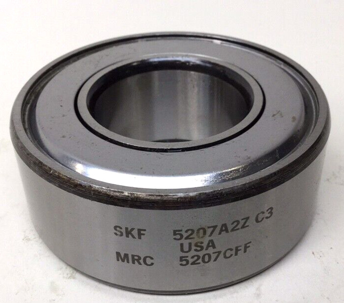 SKF 5207A2Z C3 Angular Contact Ball Bearing Double Row 35 ID X 72 OD X 27mm W
