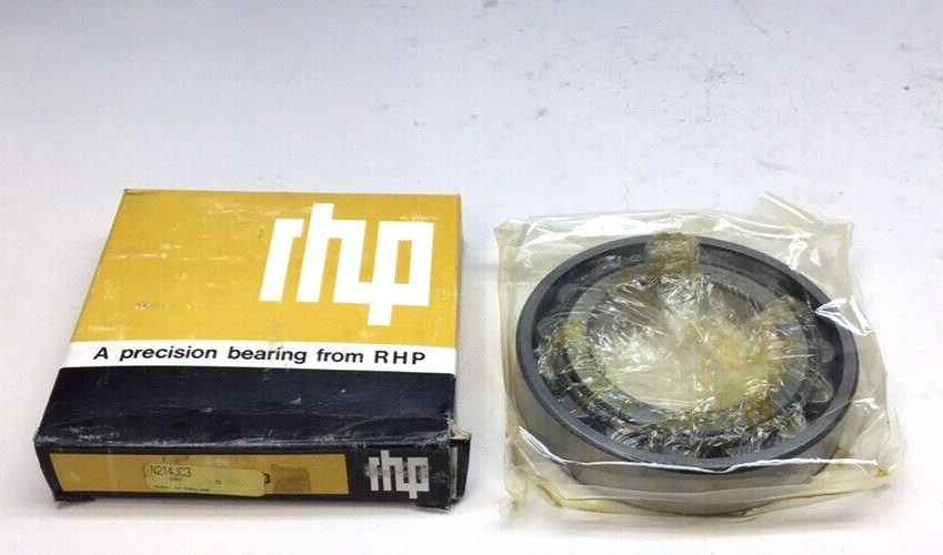 RHP N214JC3 Cylindrical Roller Bearing 70mm ID X 125mm OD X 24mm W Precision
