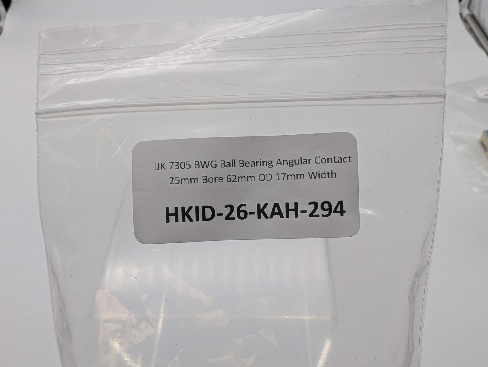 IJK 7305 BWG Ball Bearing Angular Contact 25mm Bore 62mm OD 17mm Width