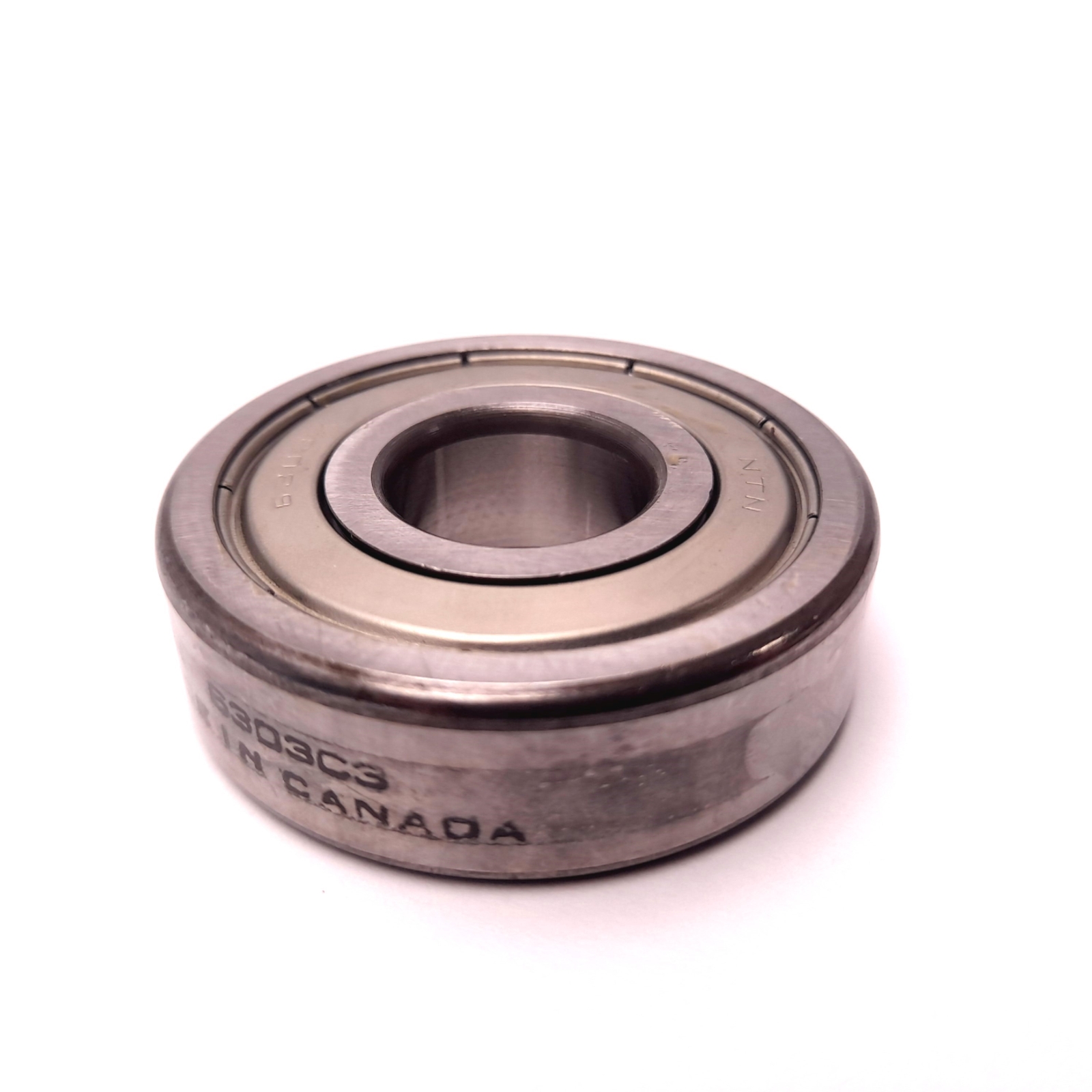 NTN 6303LBZC3/SCQB Single Row Ball Bearing, ID: 0669″ OD: 1.85″ x .56″
