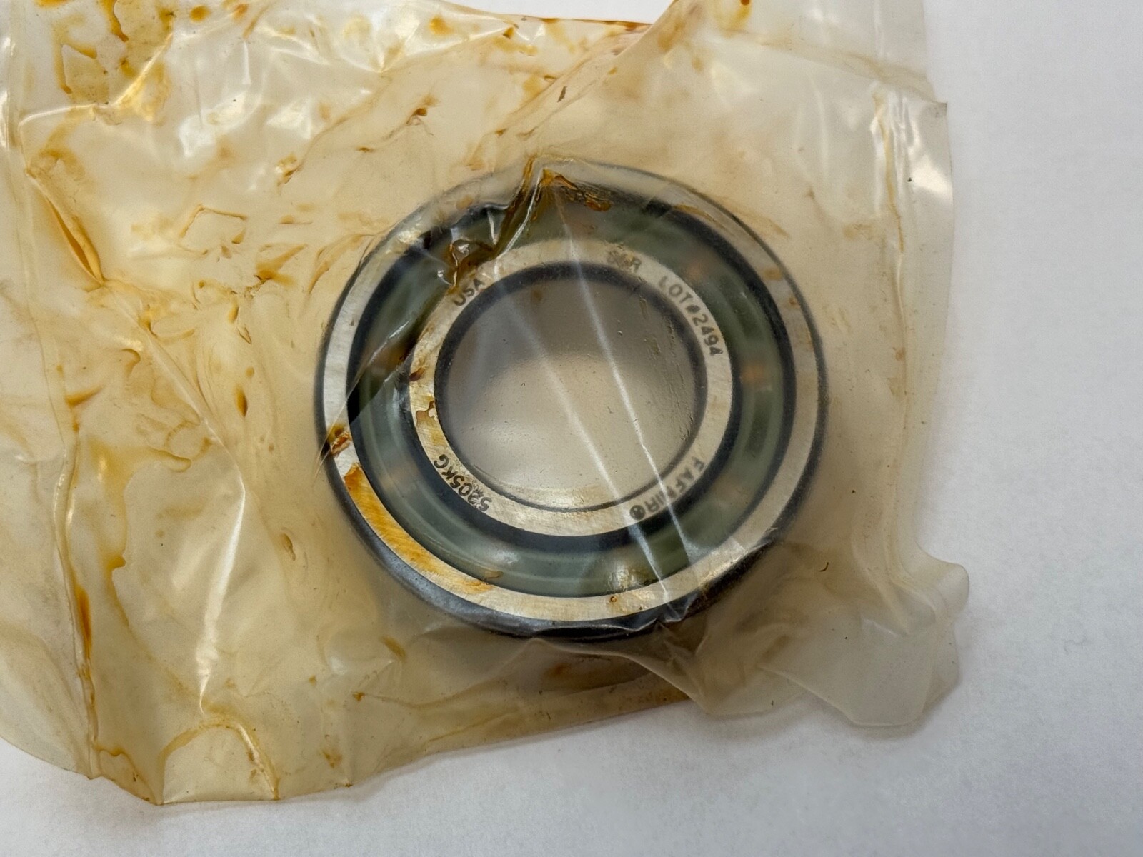 Fafnir 5205KG Angular Bearing 25mmx52mmx13/16″ 3205 NR 5205-K-G USA