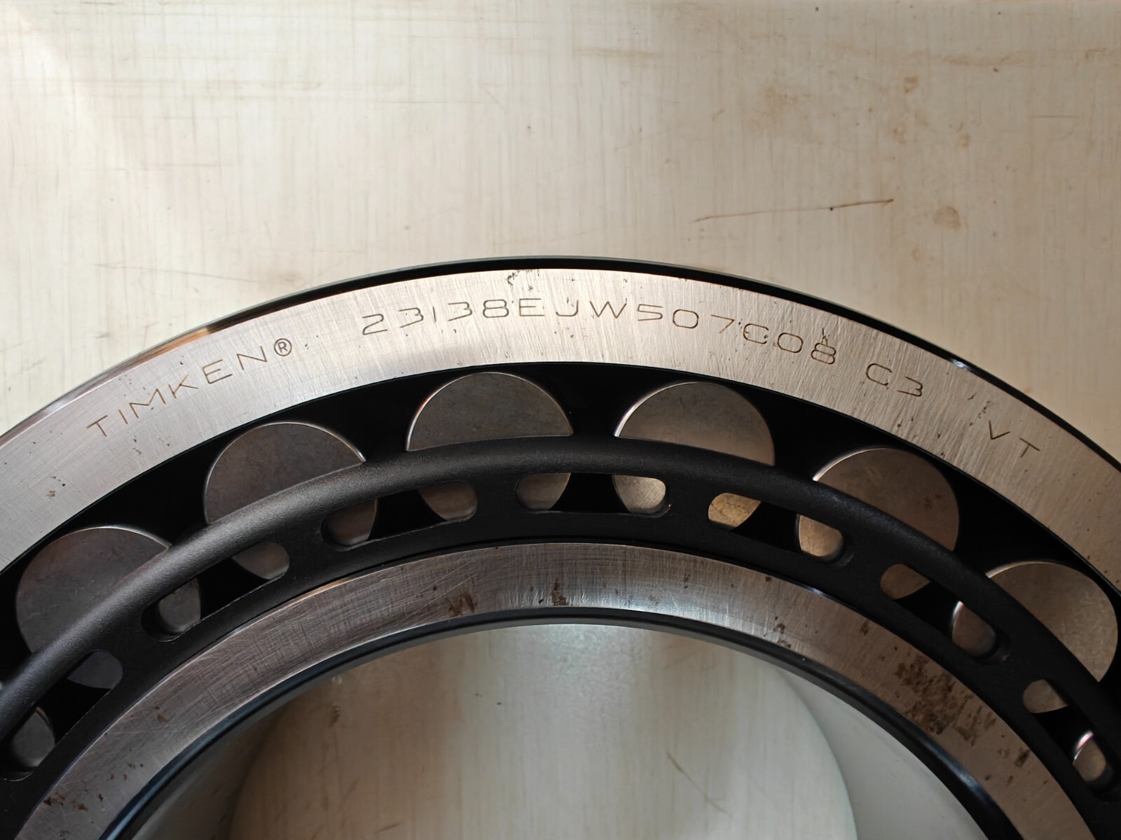 23138 EJ C3 TIMKEN 23138EJW507C08C3 Spherical Roller Bearing 190 x 320 x 104 mm