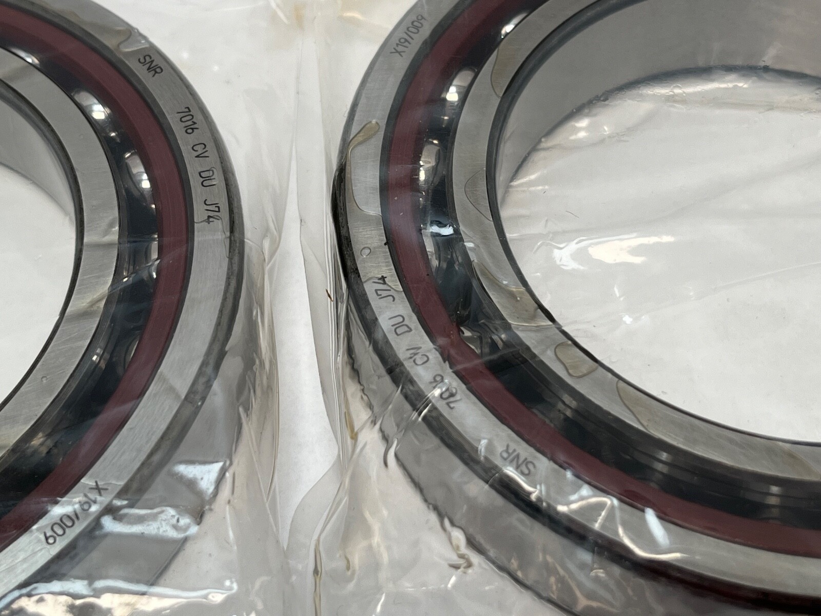 SNR 7016CVDUJ74 Bearing 80x125x22 mm 7016-C-T-DUL-P4 7016-C-V-DU-J74 France