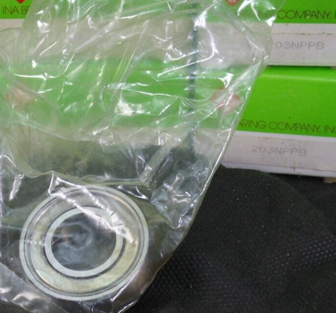 One (1) INA 203 NPPB Deep Groove Bearing 17MM ID NEW