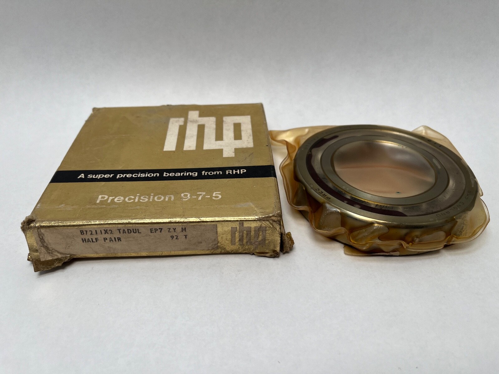 RHP 7211CTDULP4-1/2PR Bearing 55x100x21mm 7211-C-T-DUL-P4 7211X2TADULEP7 England