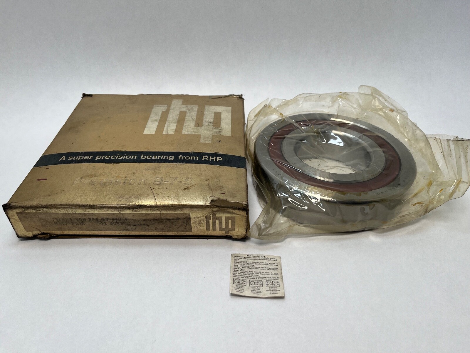 RHP 7314ATDULP4-1/2PR Bearing 70x150x35 mm 7314-A-T-DUL-P4 7214X4TDUEP7 England