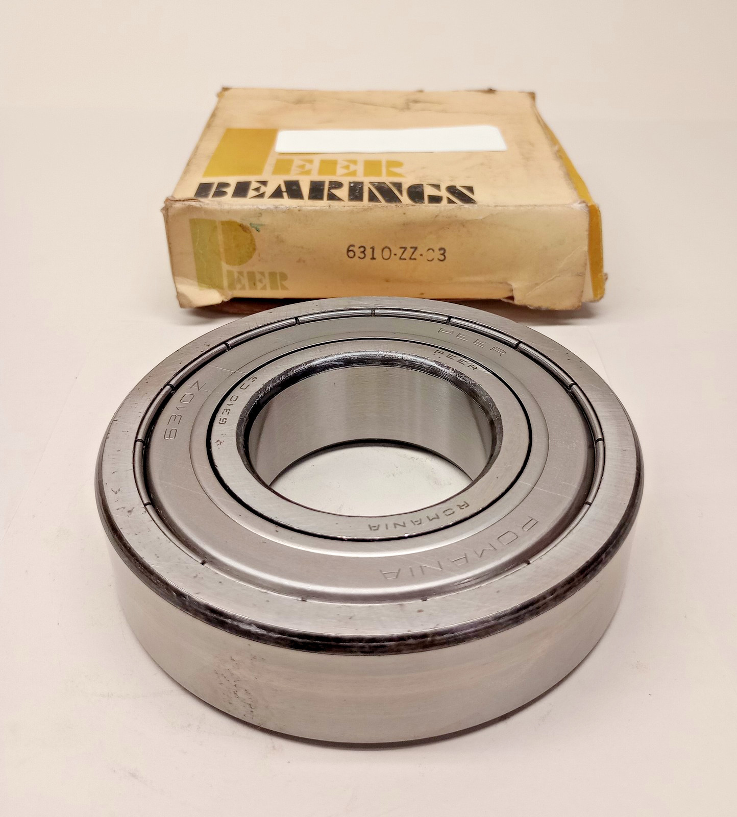 Peer 6310ZZC3 Ball Bearing Double Shielded 50x110x27mm 6310-ZZC3 / 6310-ZZ-C3