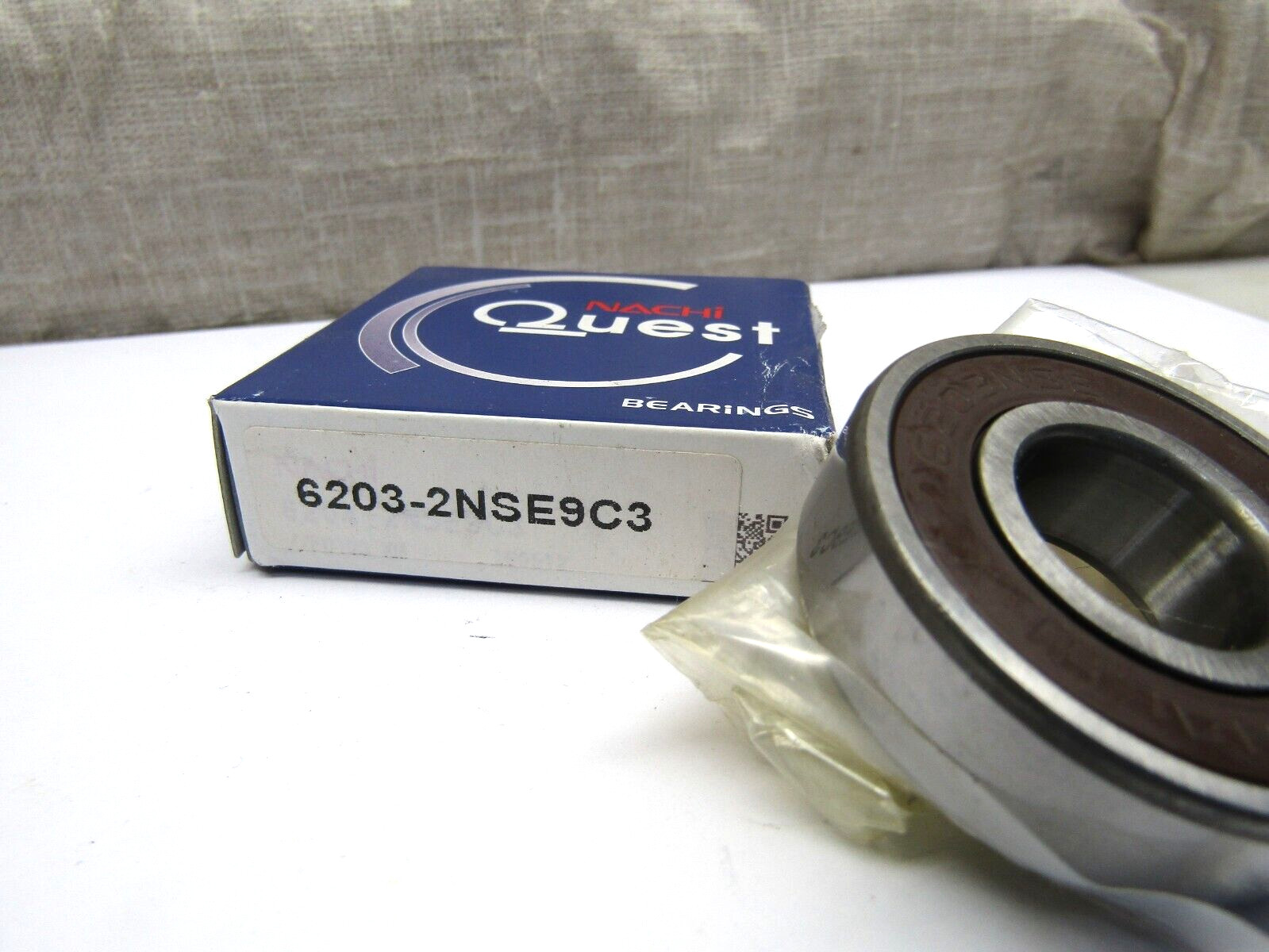 Nachi 6203-2NSE C3 6203-2RS 17mm X 40mm X 12 mm Sealed Bearing