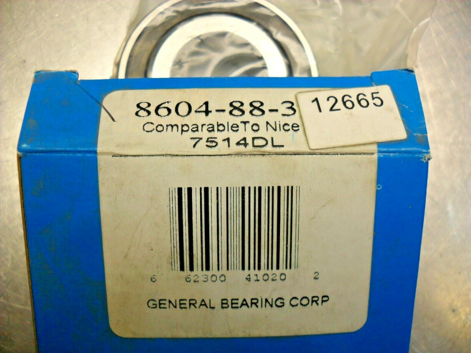 THE GENERAL 8604-88-300 7/8″ Bore, 2″ od, 5/8″ Width, Sealed