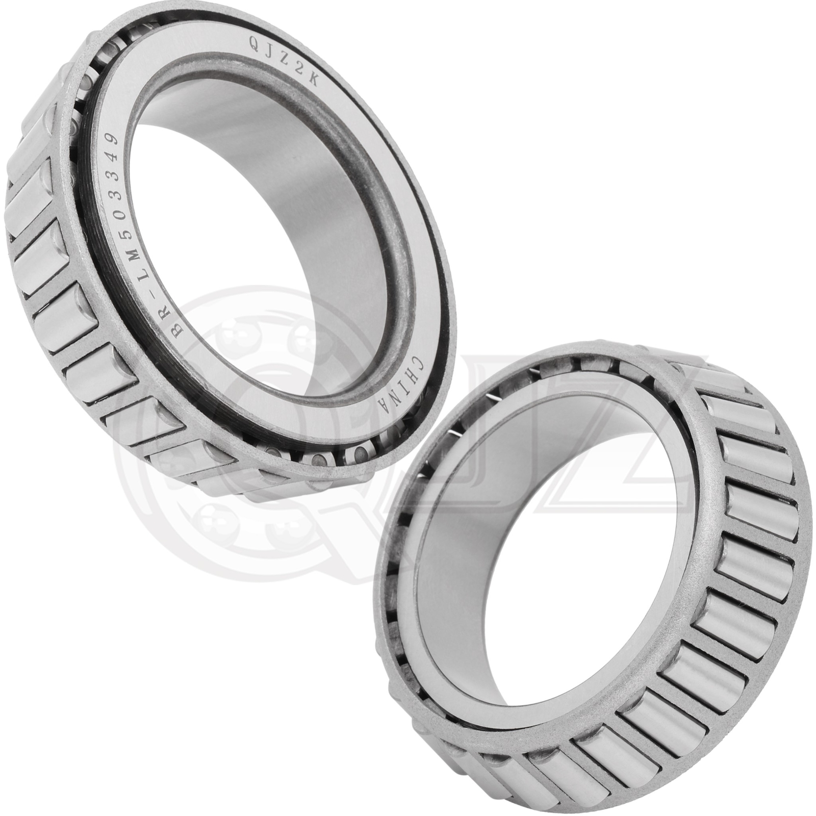 [Qty.2] LM503349-LM503310 Tapered Roller Bearing Set [1.8105″ Bore X 0.7087″ W]