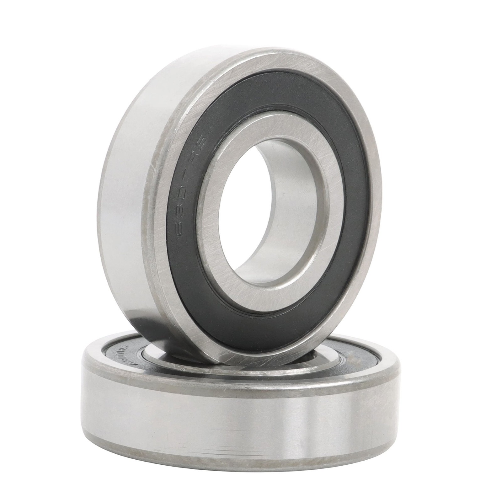 2 Pcs 6307-2RS Ball Bearing 35x80x21mm Double Rubber Sealed High Speed