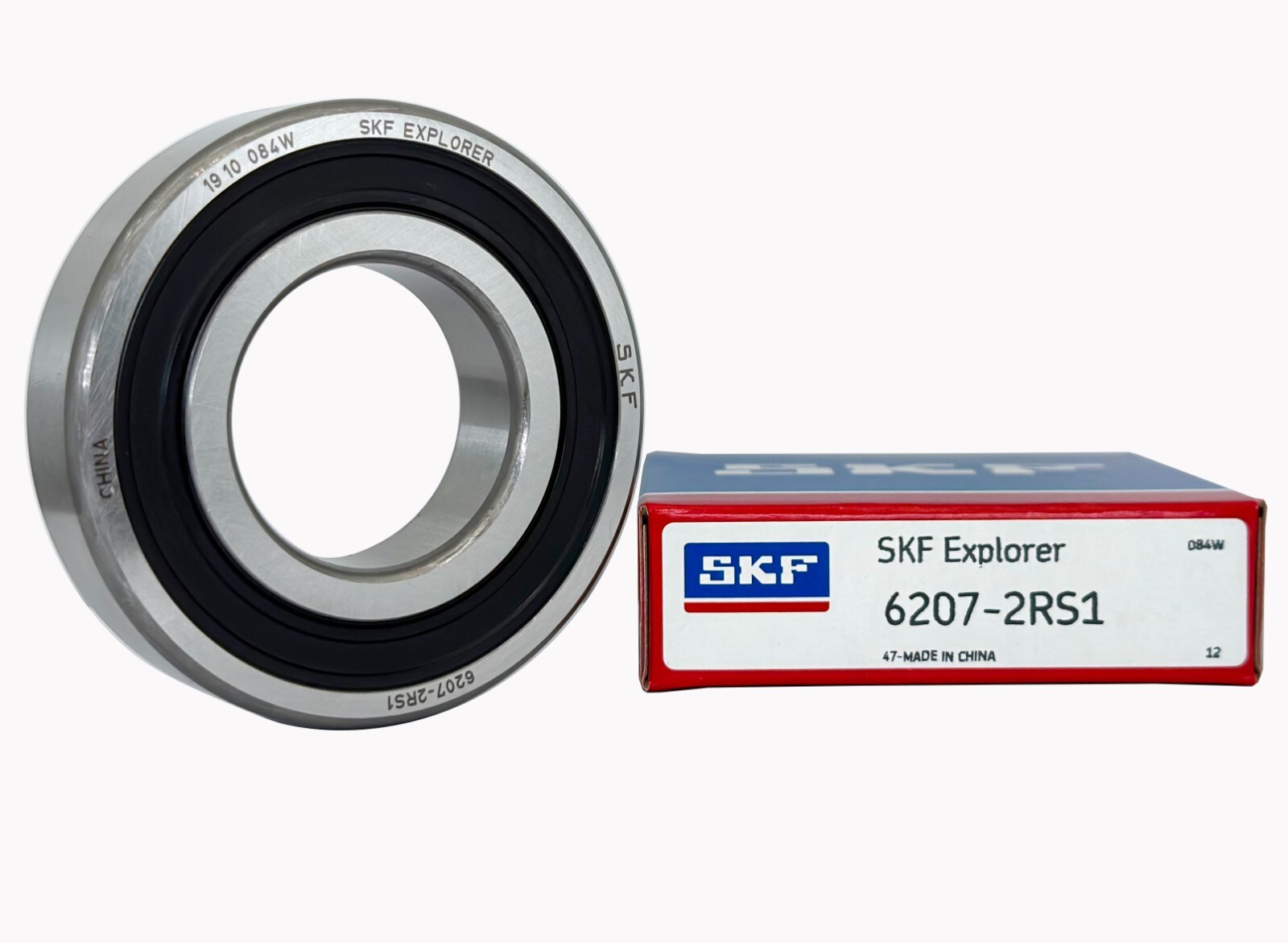 SKF 6207-2RS1 35X72X17MM Double Rubber Seal Deep Groove Ball Bearings 6207-2RS