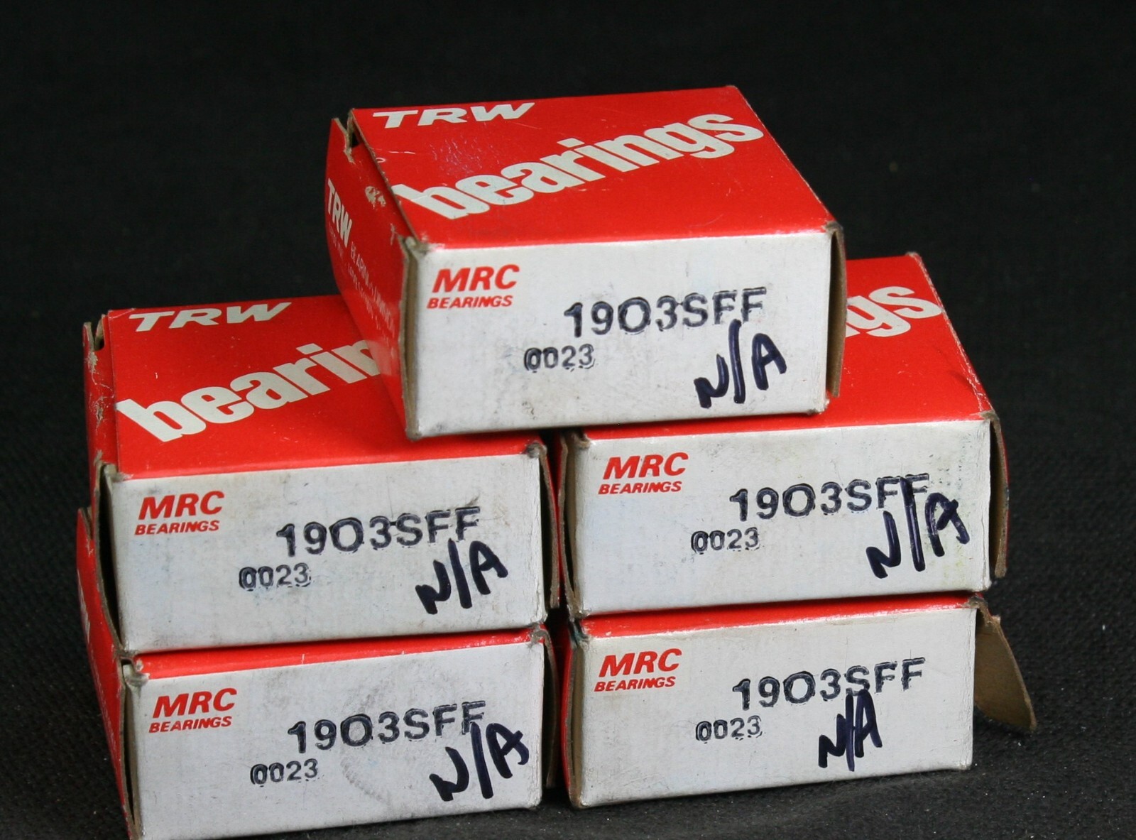 One (1) MRC 1903 SFF Precision Radial Bearing 17 MM ID USA NEW