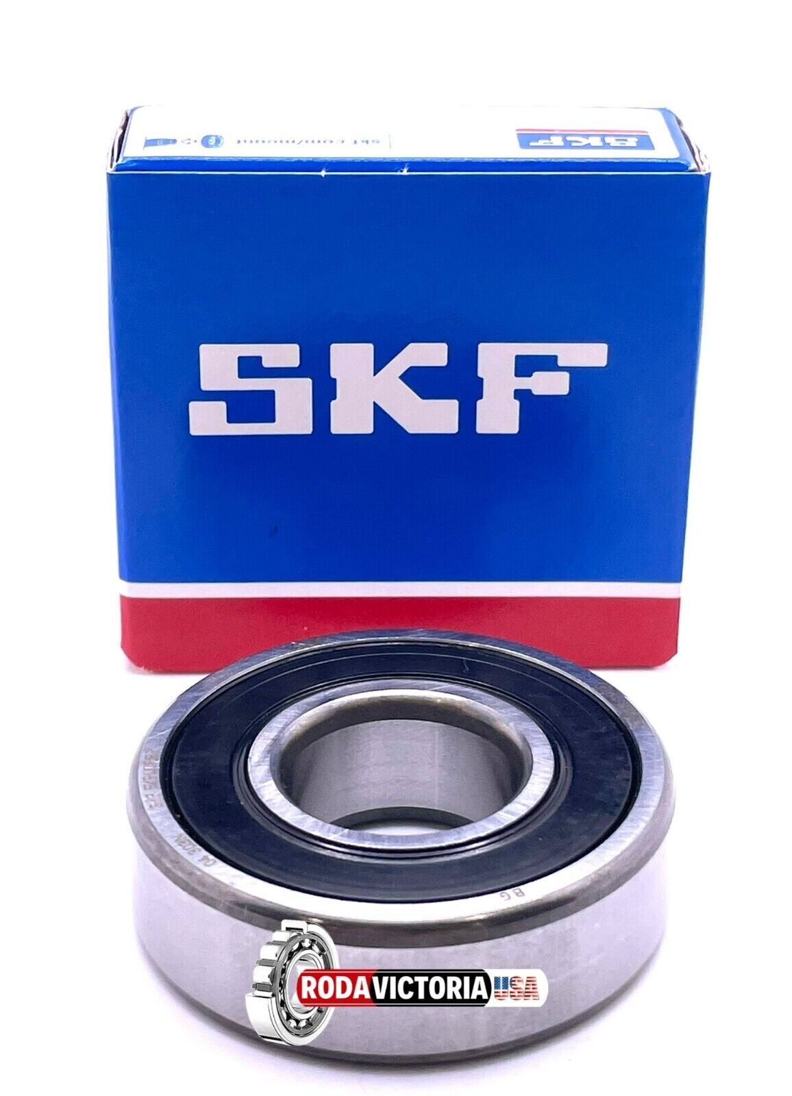 SKF 6204-RSH/C3 Ball Bearing ONE Rubber Seal, OPEN ONE SIDE 20x47x14 MM