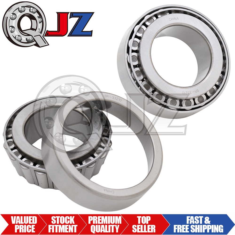 [2-Pack] 33210 Tapered Roller Bearing Set 50 mm x 90 mm x 32 mm (IDxODxW)
