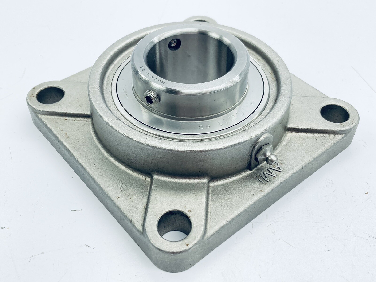 AMI ASAHI MUCF211-32 BEARING 4-BOLT FLANGE UNIT 2″-BORE STAINLESS STEEL