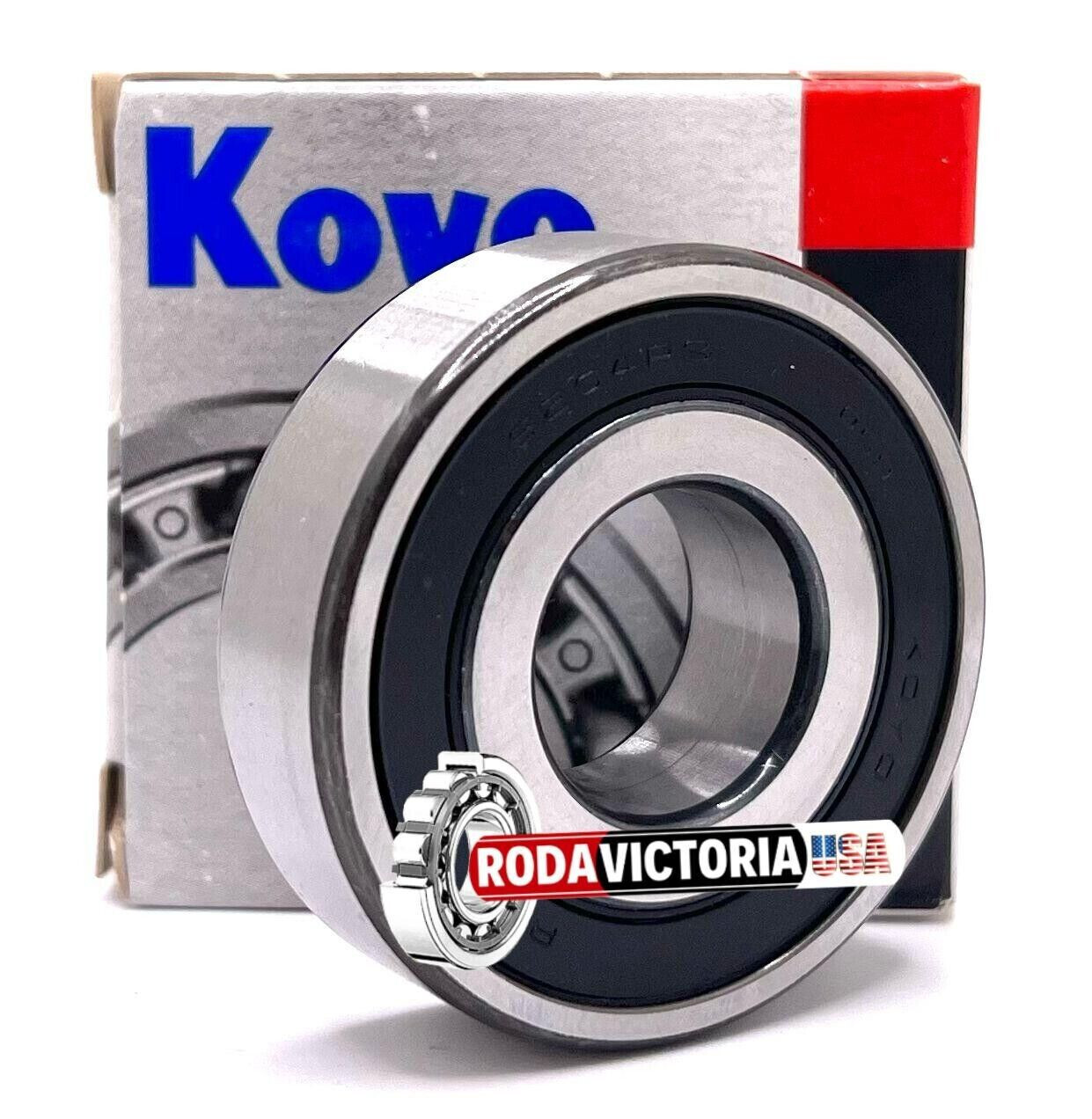 KOYO 6204 2RS 3/4” BALL BEARING, RUBBER SEALED SPECIAL BORE 3/4” x 47 X 14 mm