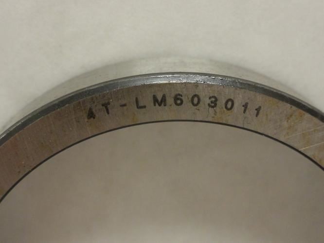 207648 New-No Box; NTN 4T-LM603011 Tapered Roller Bearing Cup; 3-1/16″ OD