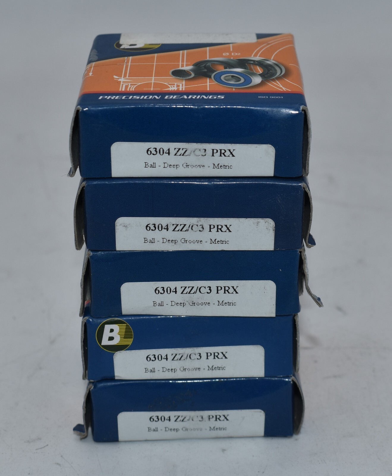 Lot of 5 NEW Bearings Limited BL 6304 ZZ/C3 PRX Deep Groove Ball 35JA44 6304ZZC3