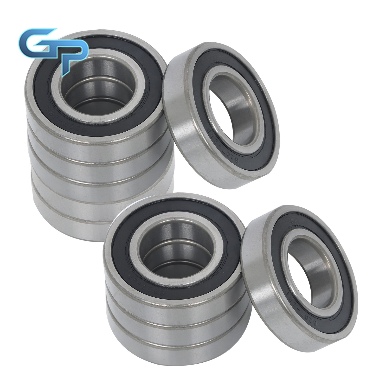 6207-2RS Deep Groove Ball Bearings 10Pack 35x72x17mm Set