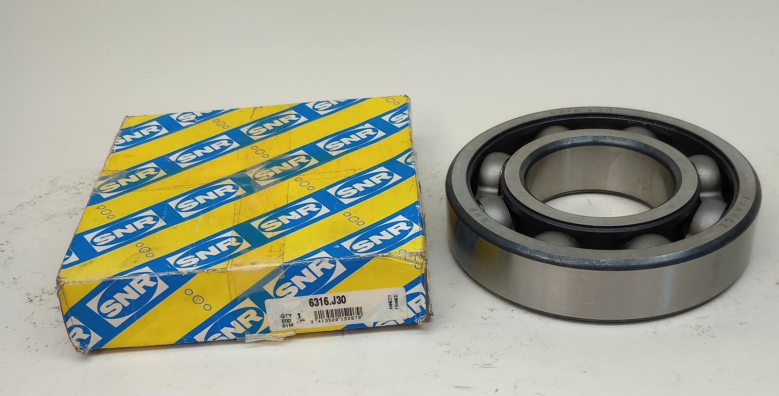 SNR 6316.J30 Ball Bearing Deep Groove 80mm ID X 170mm OD X 39mm W