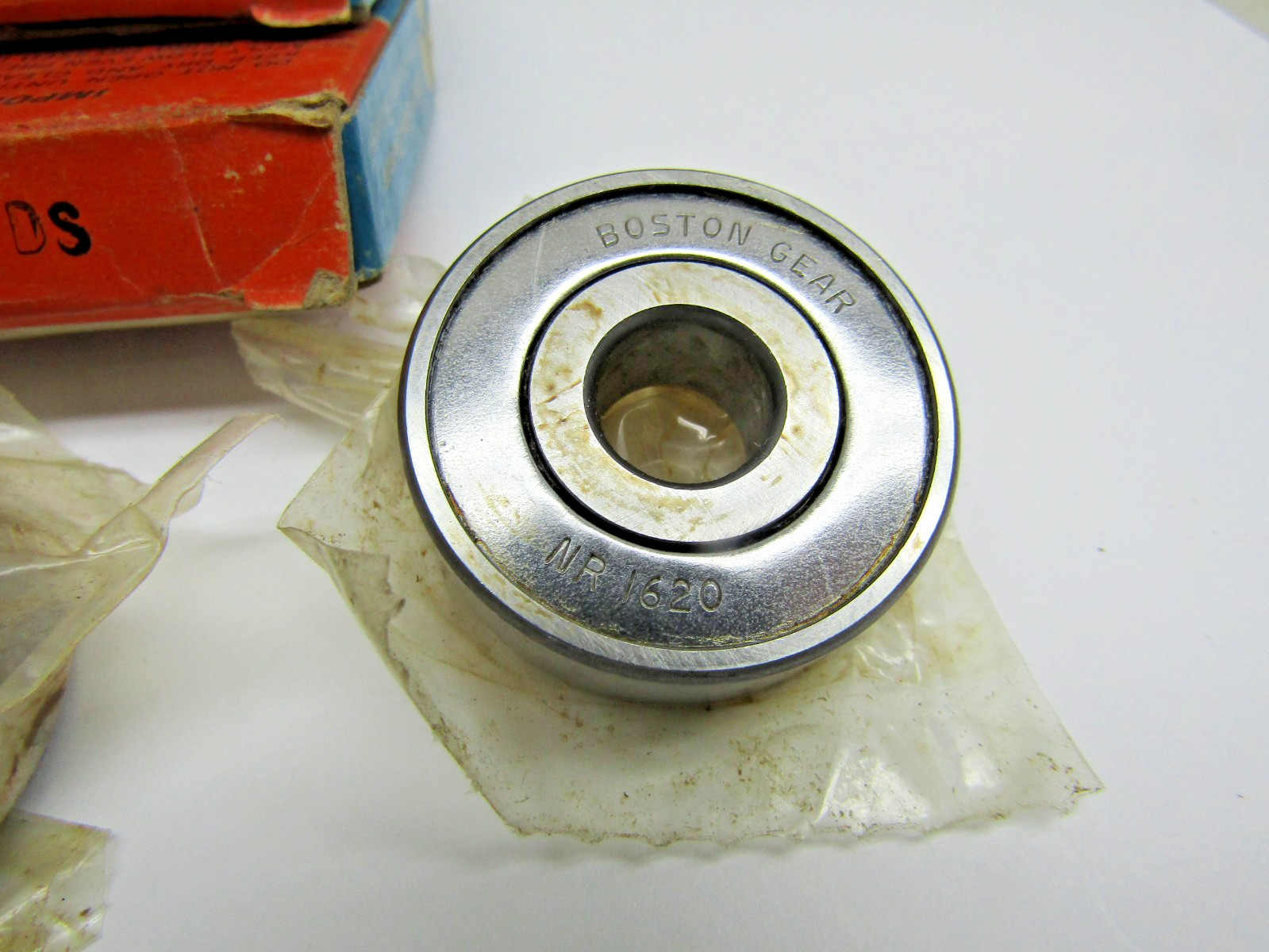 (Lot of 2) Boston Gear 1620DS 7/16″ X 1-3/8″ X 7/16″ Shielded Bearing