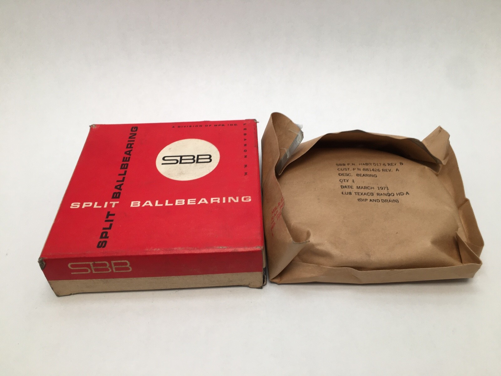 MPB HADR-017-6 Bearing 85x120x18mm 7917 71917 HADR0176 SBB USA