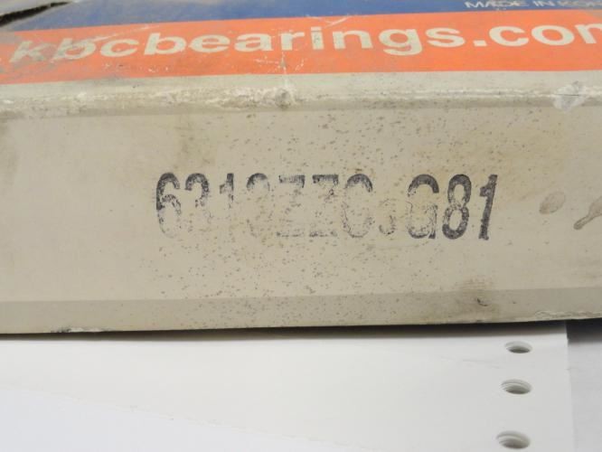 210836 Old-Stock; KBC 6313ZZ Ball Bearing 65mm ID x 140mm OD x 33mm Wide