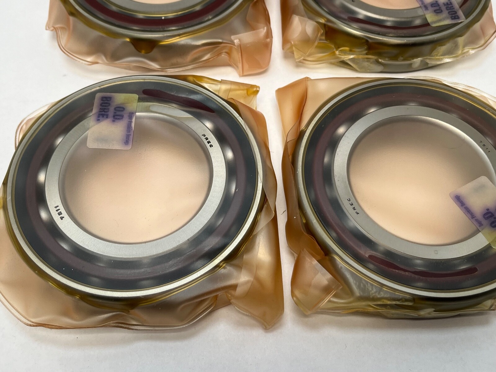 RHP 7211ETQULP4 Bearing 55x100x21mm 7211-E-T-QUL-P4 B7211X3TA4ULEP7 England 4Pcs