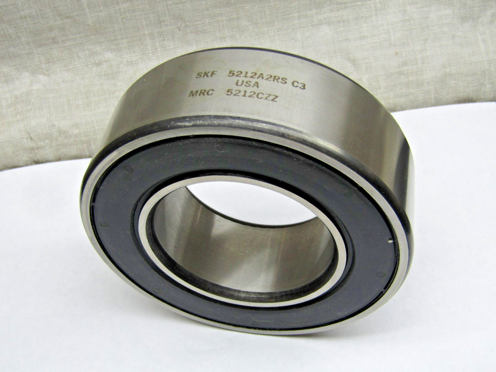 SKF 5212A 60mm X 110mm X 1-7/16″ Angular Contact Bearing Made in USA