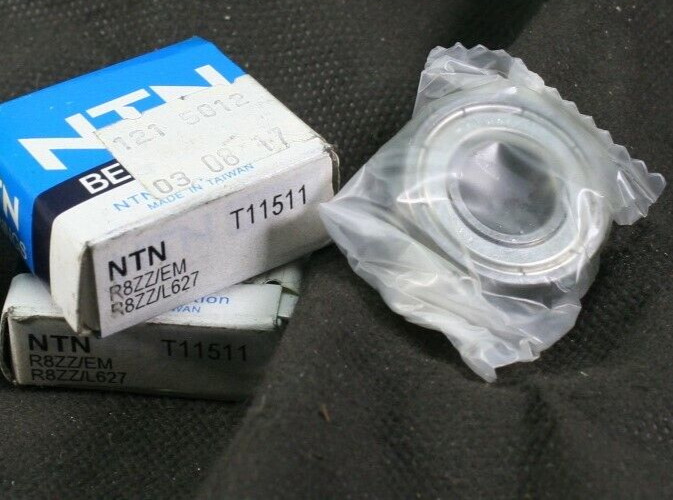 One (1) NTN R8 ZZ/EM/L627 Miniature Radial Bearing 1/2″ ID NEW