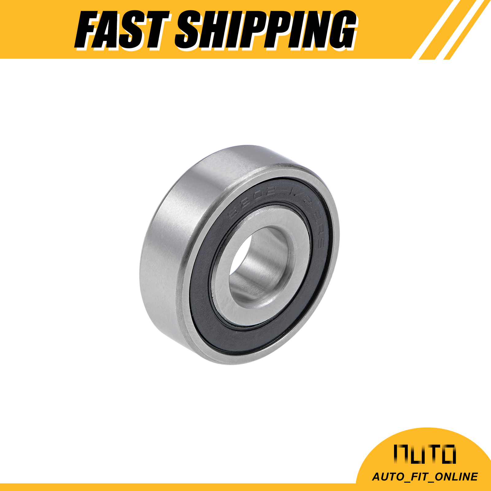 ONE 6202-12-2RS Deep Groove Ball Bearing Sealed Chrome Steel Bearings Universal