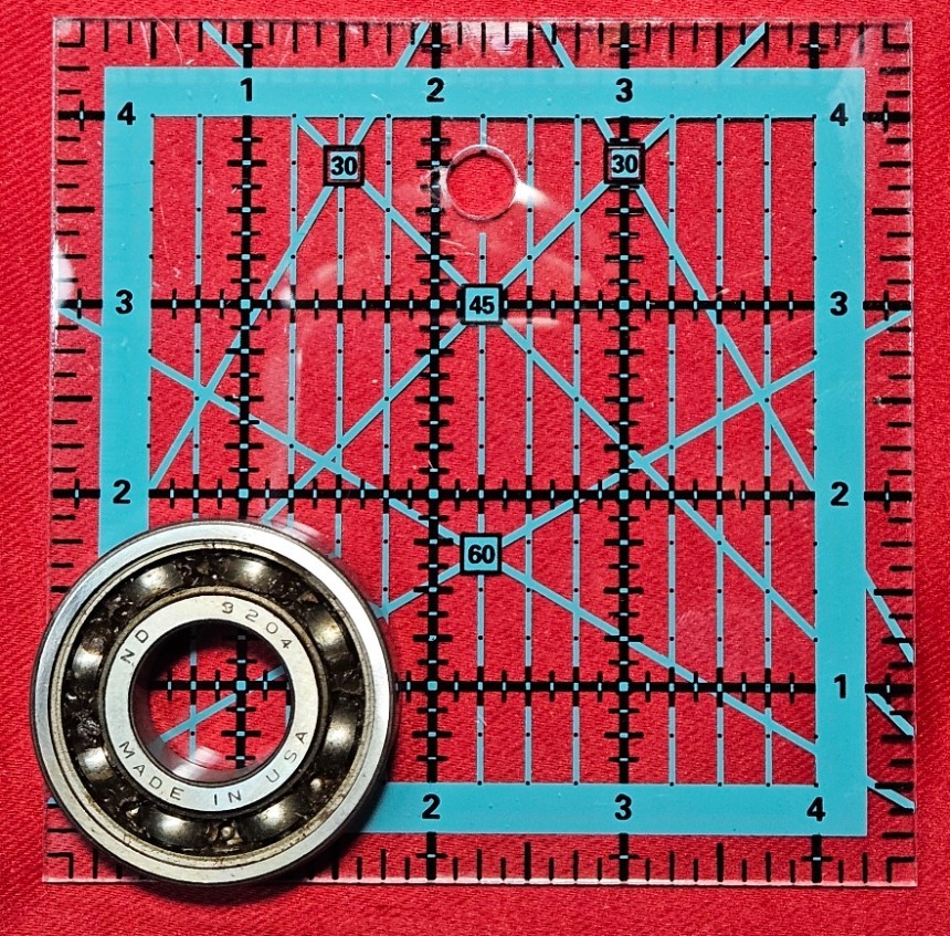 NDH 3204 Shielded Bearing Factory Greased, 20mm Bore, 47mm OD, 14mm W, USA – NEW