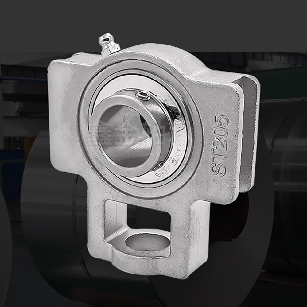 SUCT204 – SUCT210 Bore 20mm-50mm Self Lube Metric Take Up Unit Housing & Bearing