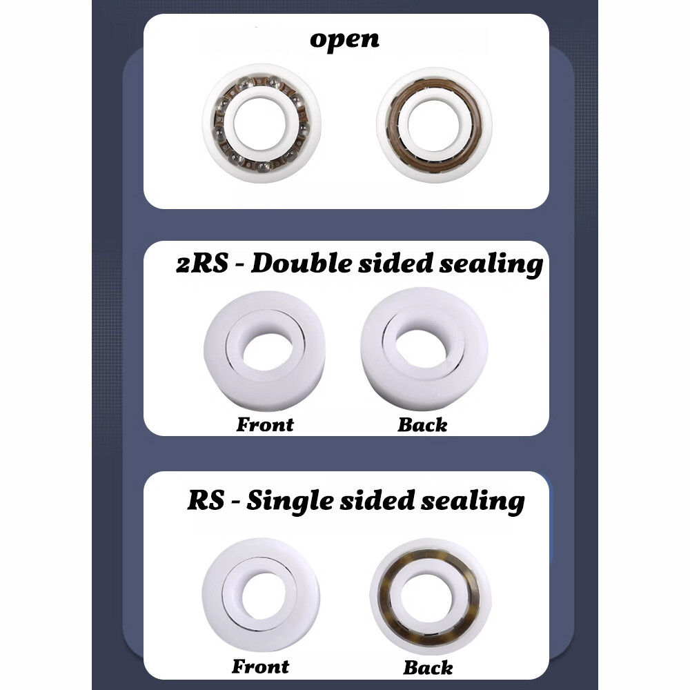 POM Plastic Bearing Glass Balls /Deep Groove Ball Bearings Waterproof 603 – 6911