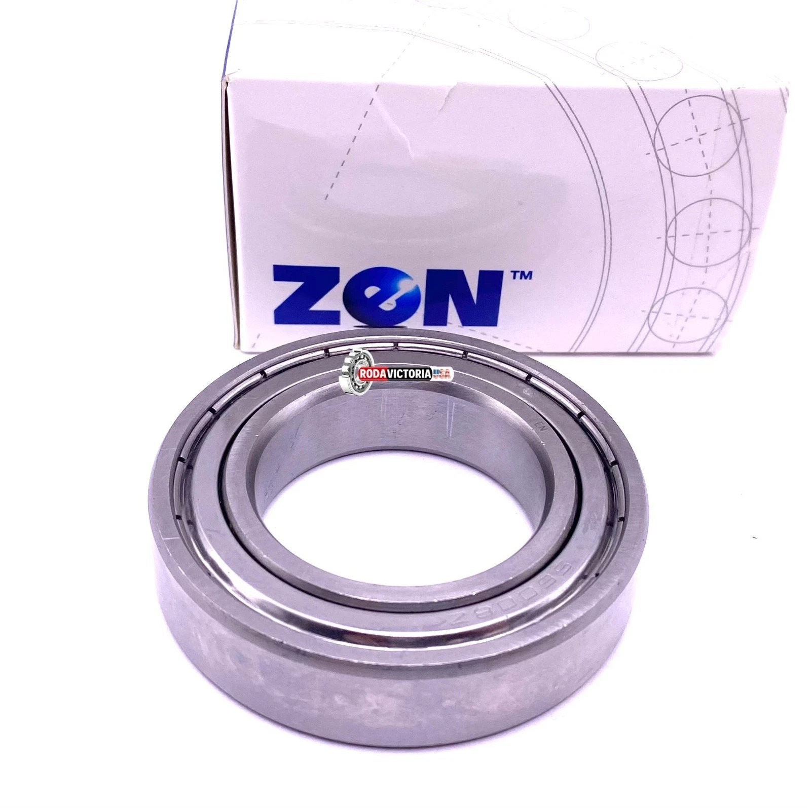 ZEN S6008 ZZ Stainless Steel Ball Bearing Metal Shielded W6008 ZZ 40x68x15 mm