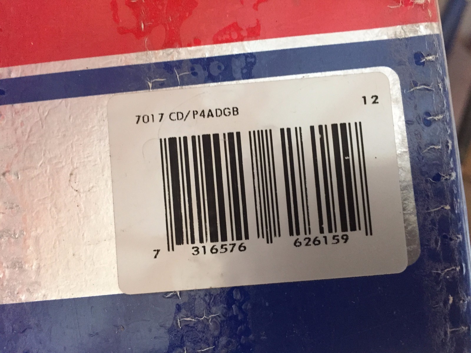 SKF Contact Angular Bearing, #7017 CDT/P4ADGB, New, Sold per Set.