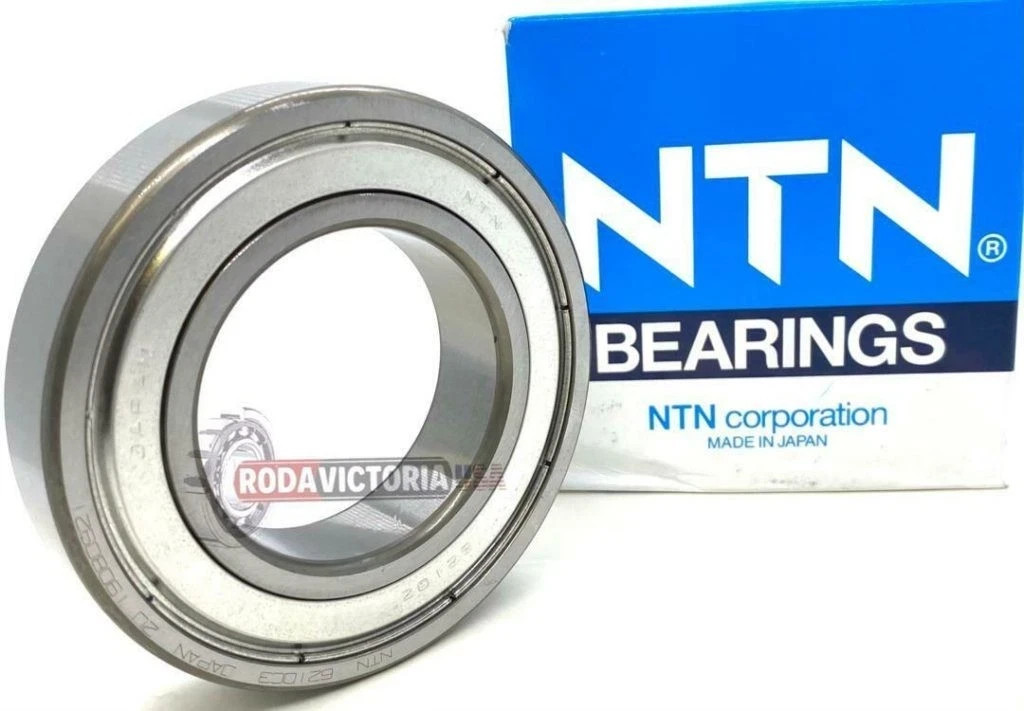 NTN 6210 ZZ CM/5K Deep Groove Ball Bearing, Metal Shielded 50x90x20 mm