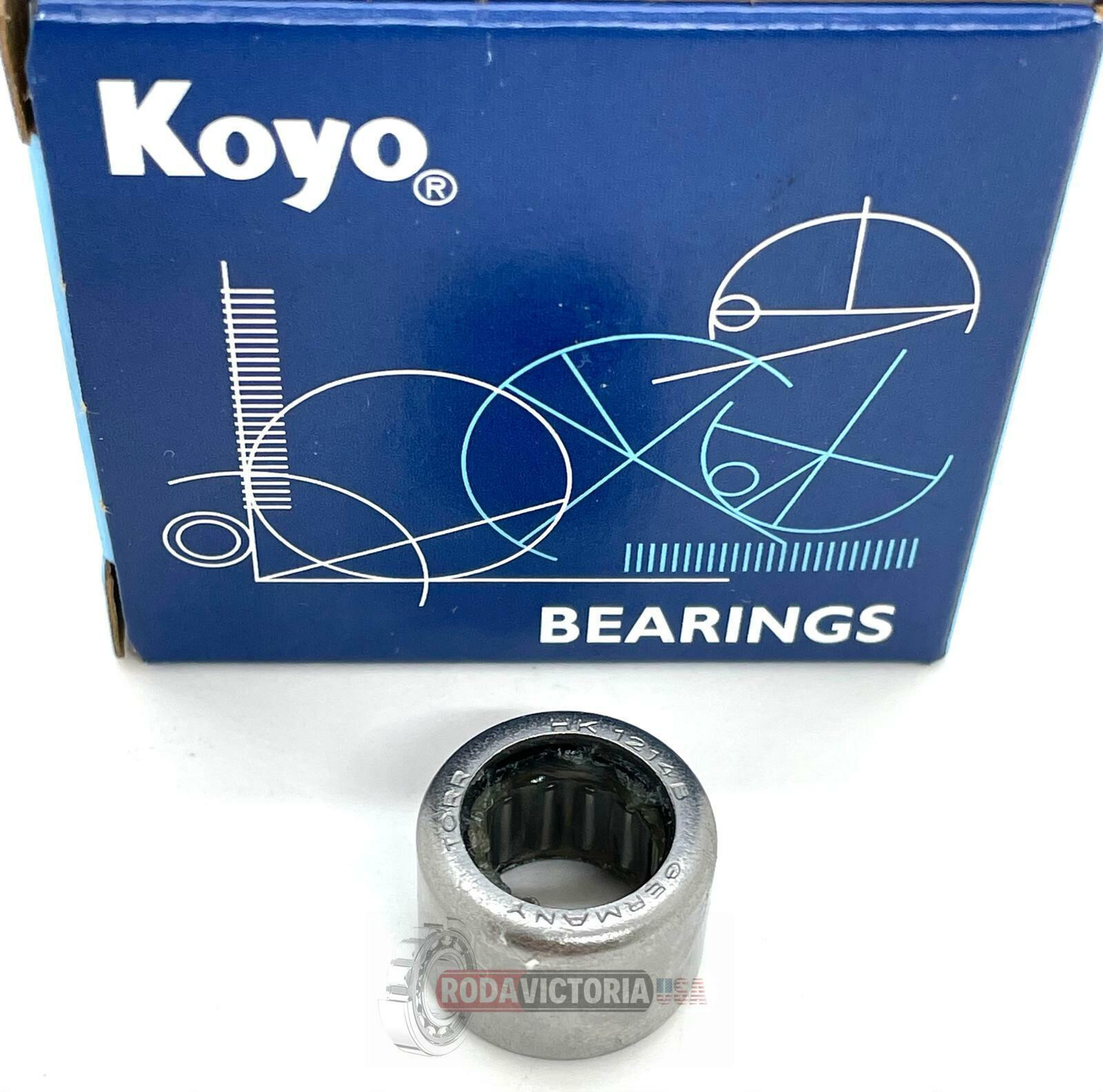 KOYO GERMANY HK1214 B RS Drawn Cup Needle Roller Bearing Premium 12x18x14 mm