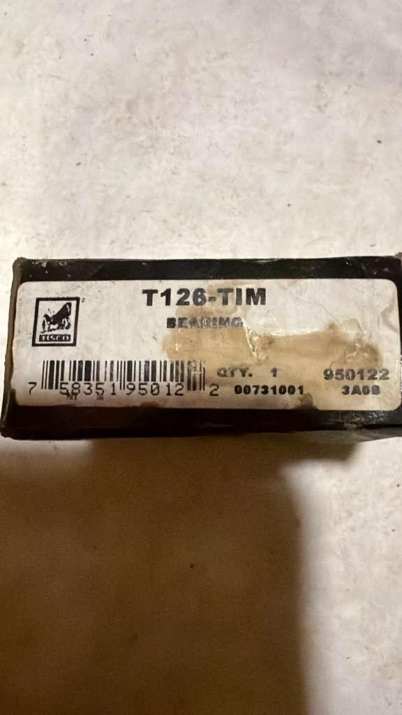 TSC T126-TIM Premium Bearing Cup / Race Tractor Trailer Equipment NOS/ Tractor